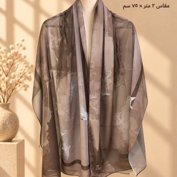 طرحه شيفون كريب ديجيتال 2متر*75سم